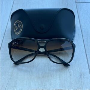 Ray-Ban Black Gradient Sunglasses